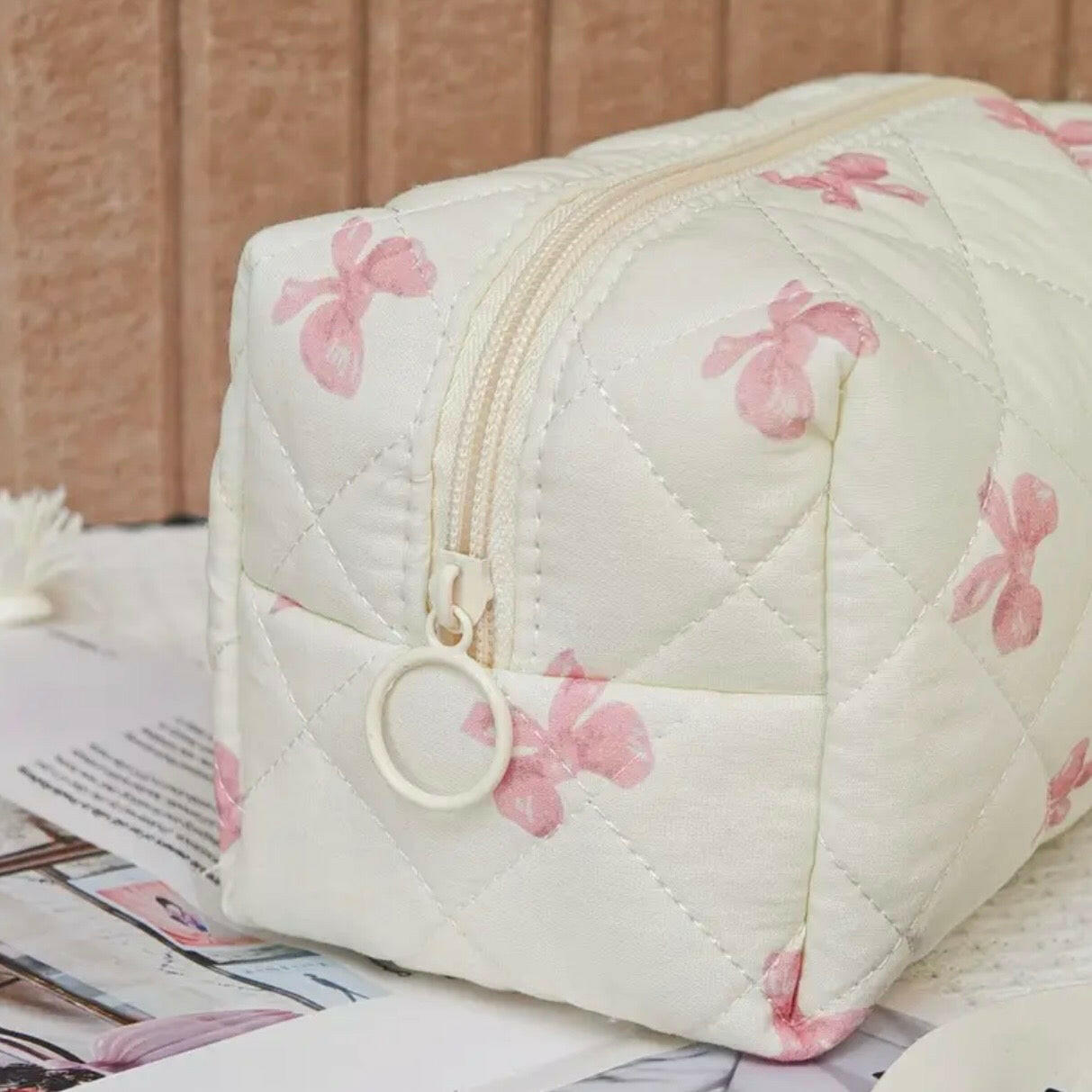 BowBlush Beauty Bag.