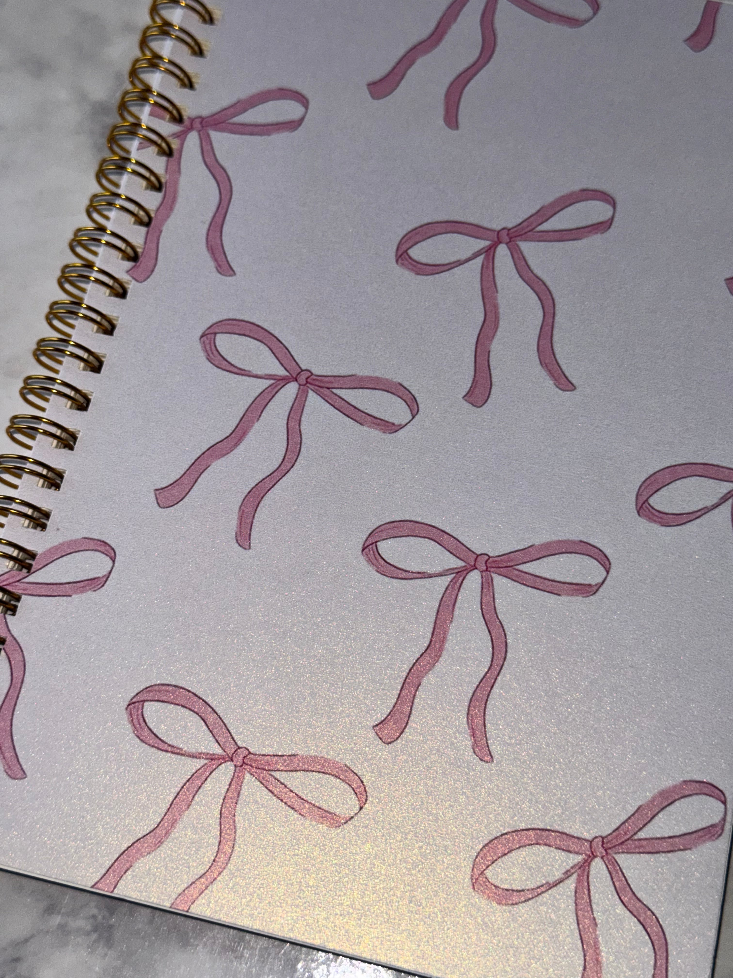 Pretty Little Bows Notebook Ribboned Collective