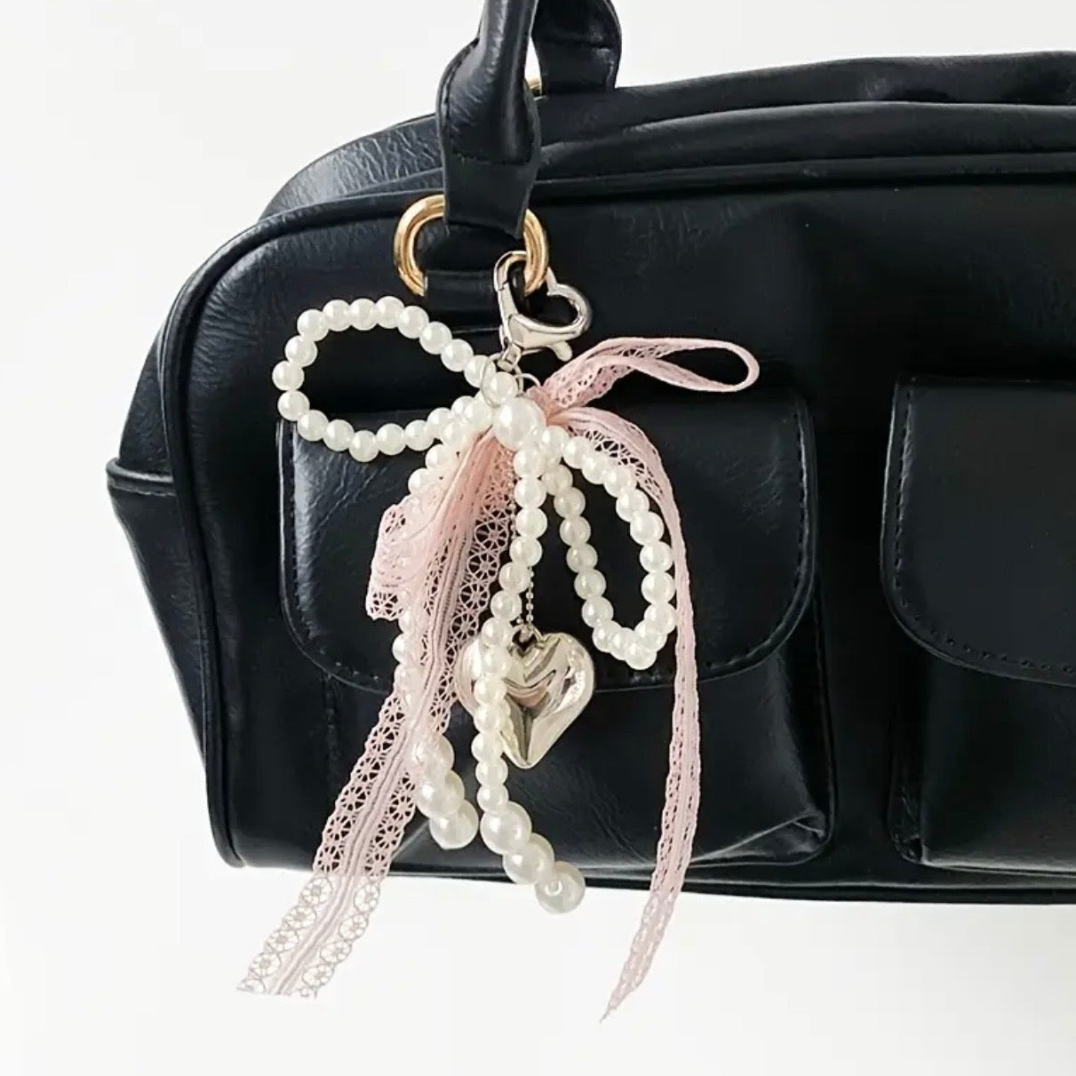 Romantic Bow Keycharm - Dahlia.