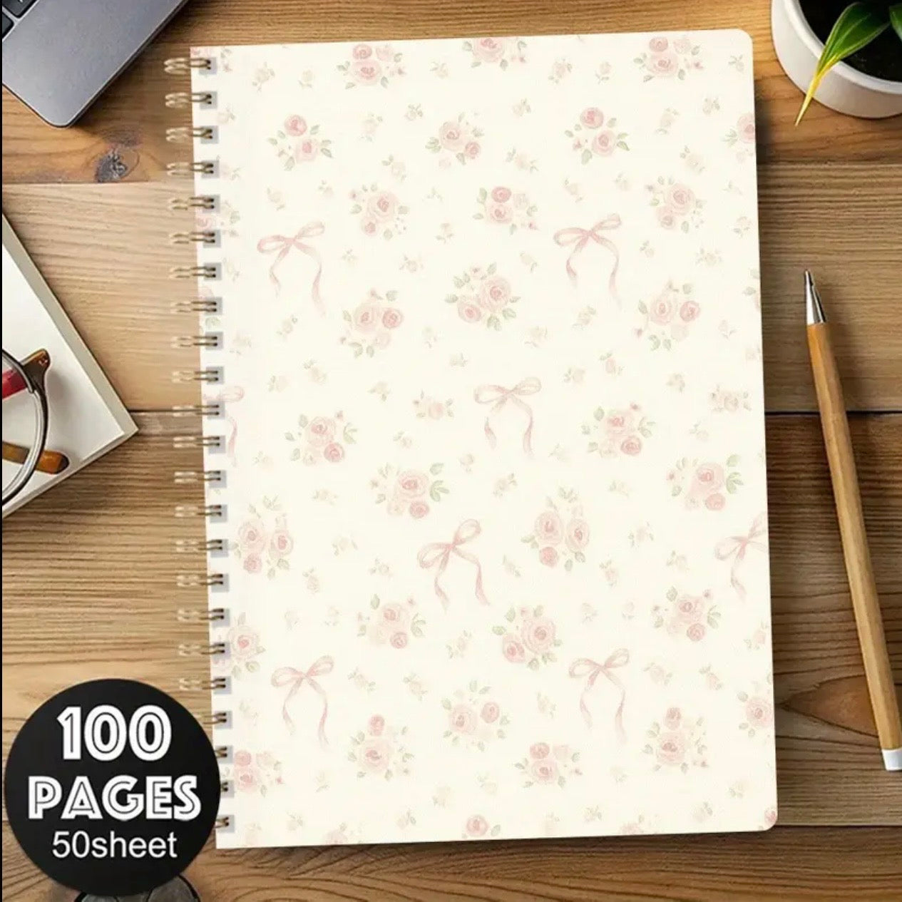 Floral Daydream Notebook.