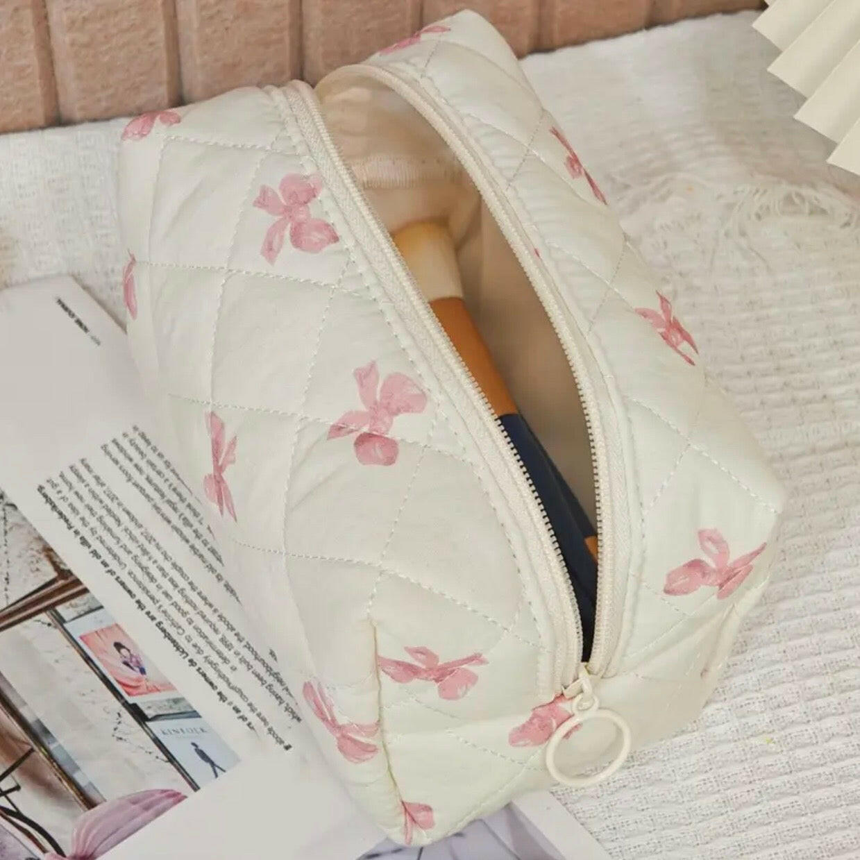 BowBlush Beauty Bag.