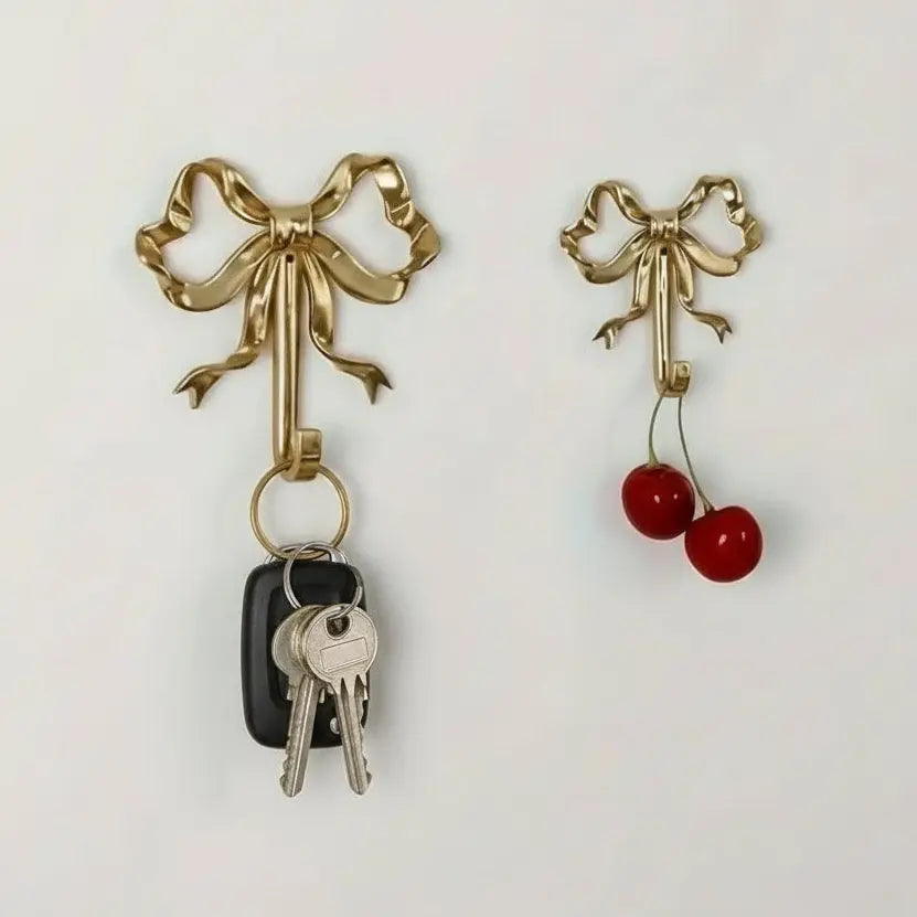 Heritage Bow Wall Hooks - 2 Pack Ribboned Collective
