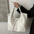 Elara Porcelain Bow Bag.