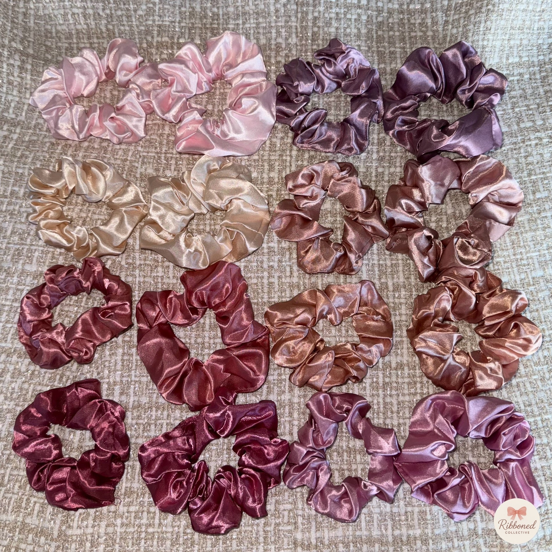 Satin Luxe Scrunchie Set