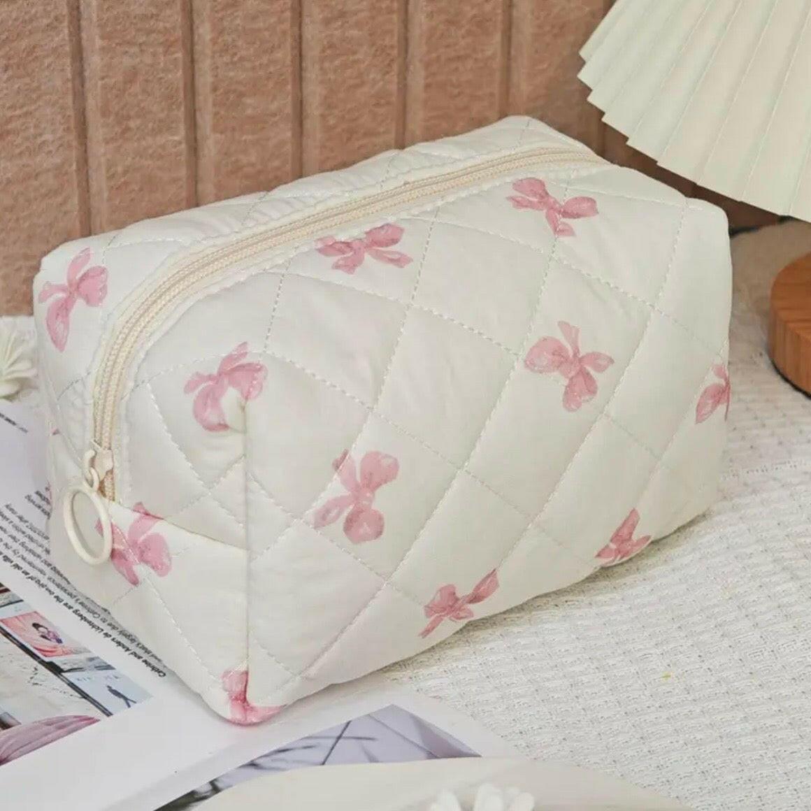 BowBlush Beauty Bag.