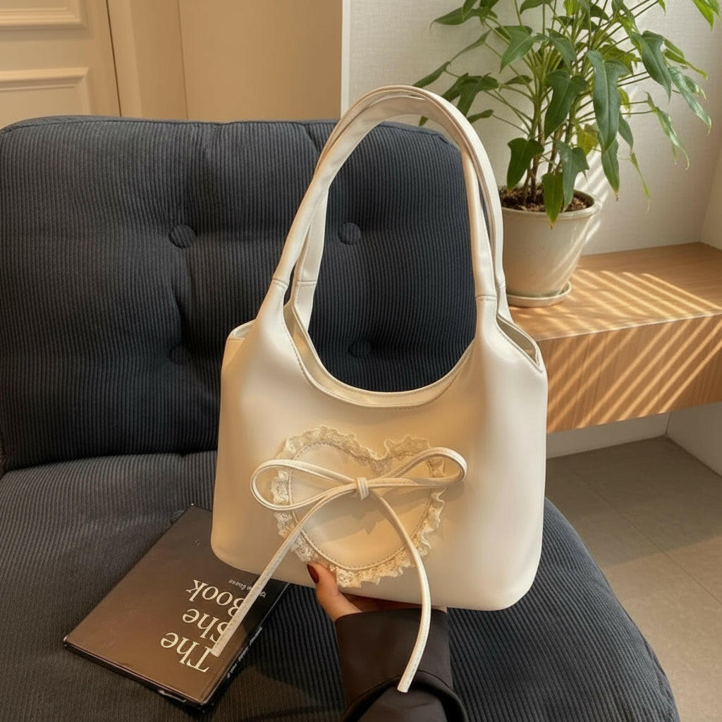 Timeless Classic Bow Shoulder Bag.