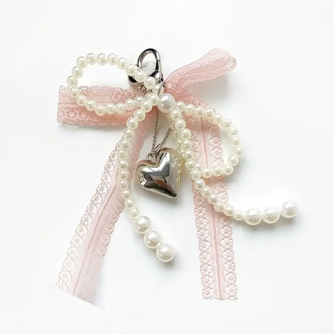 Romantic Bow Keycharm - Dahlia.