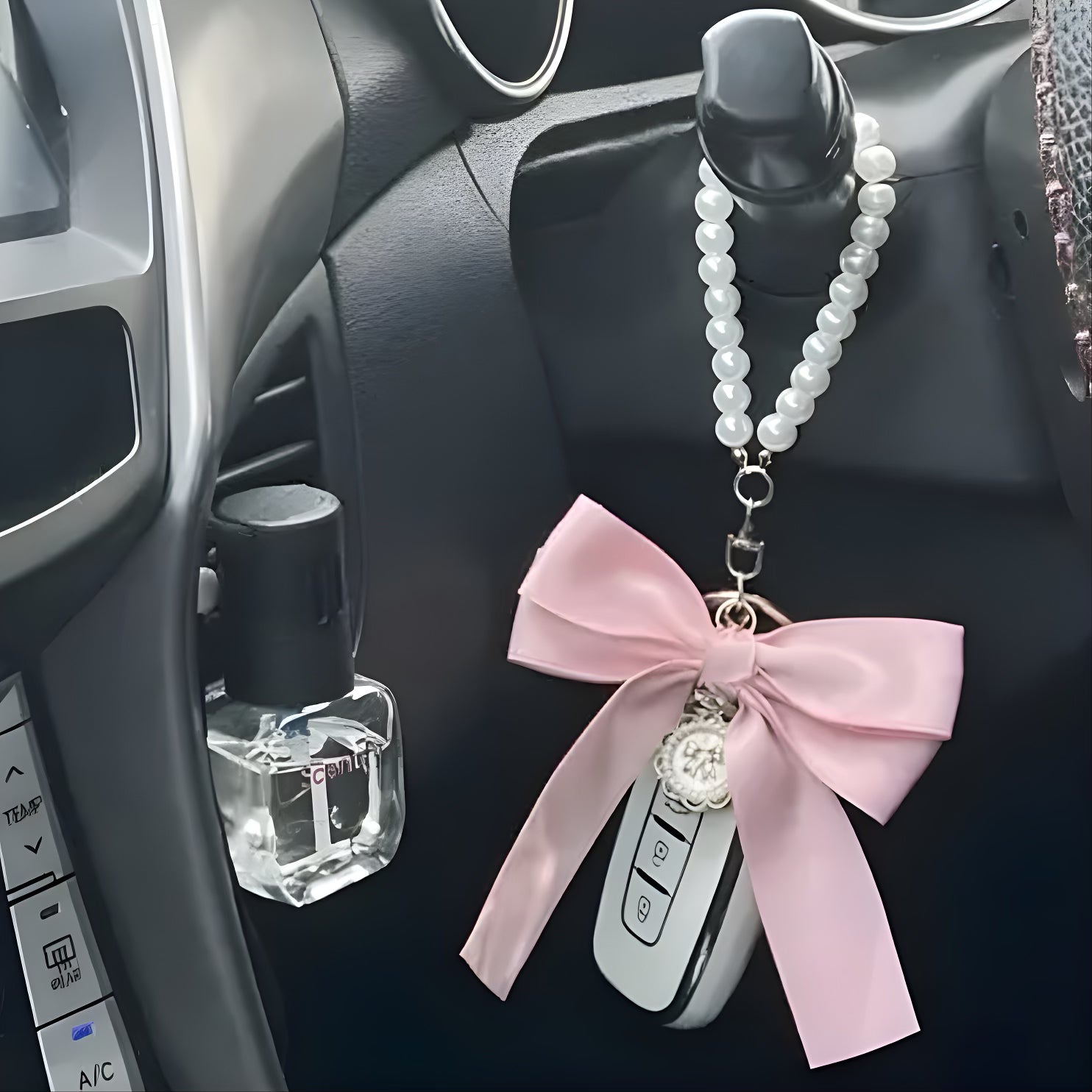 Blush Elegance Key Charm.