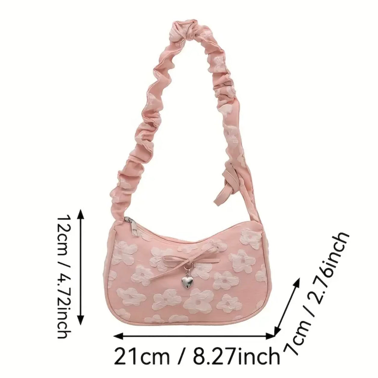 Blush Treasure Shoulder Bag.