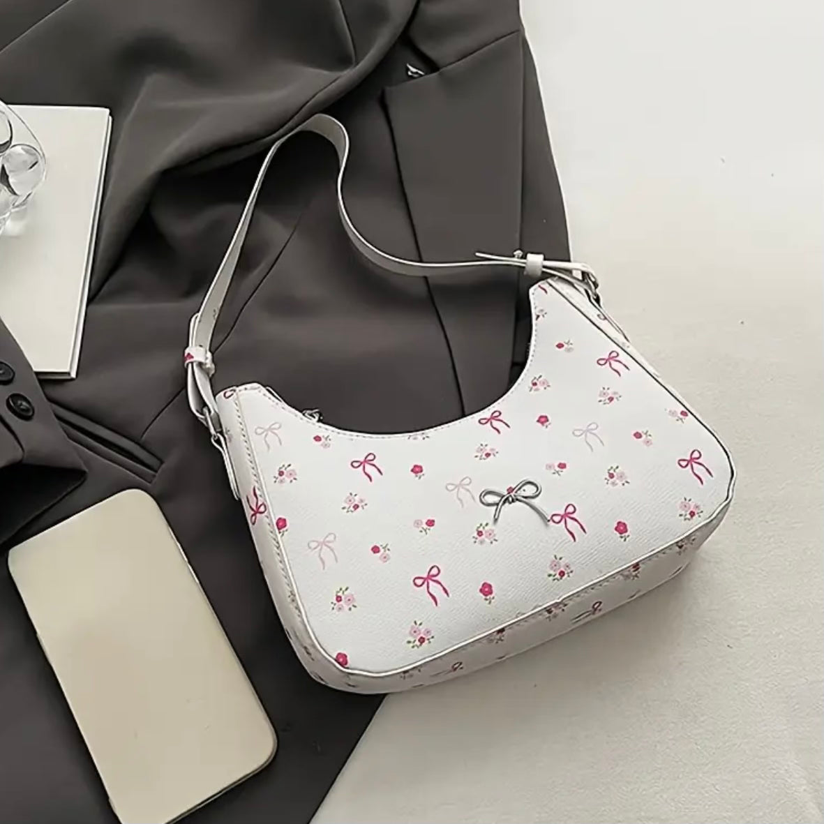 Timeless Classic Bow Shoulder Bag.