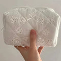 Snow Petal Cosmetic Bag.