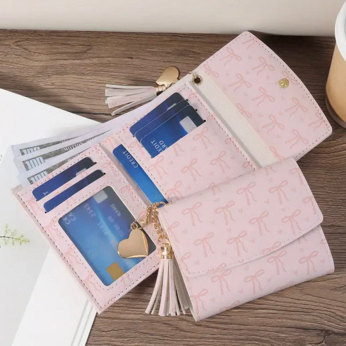 Sweetheart Bow Wallet.