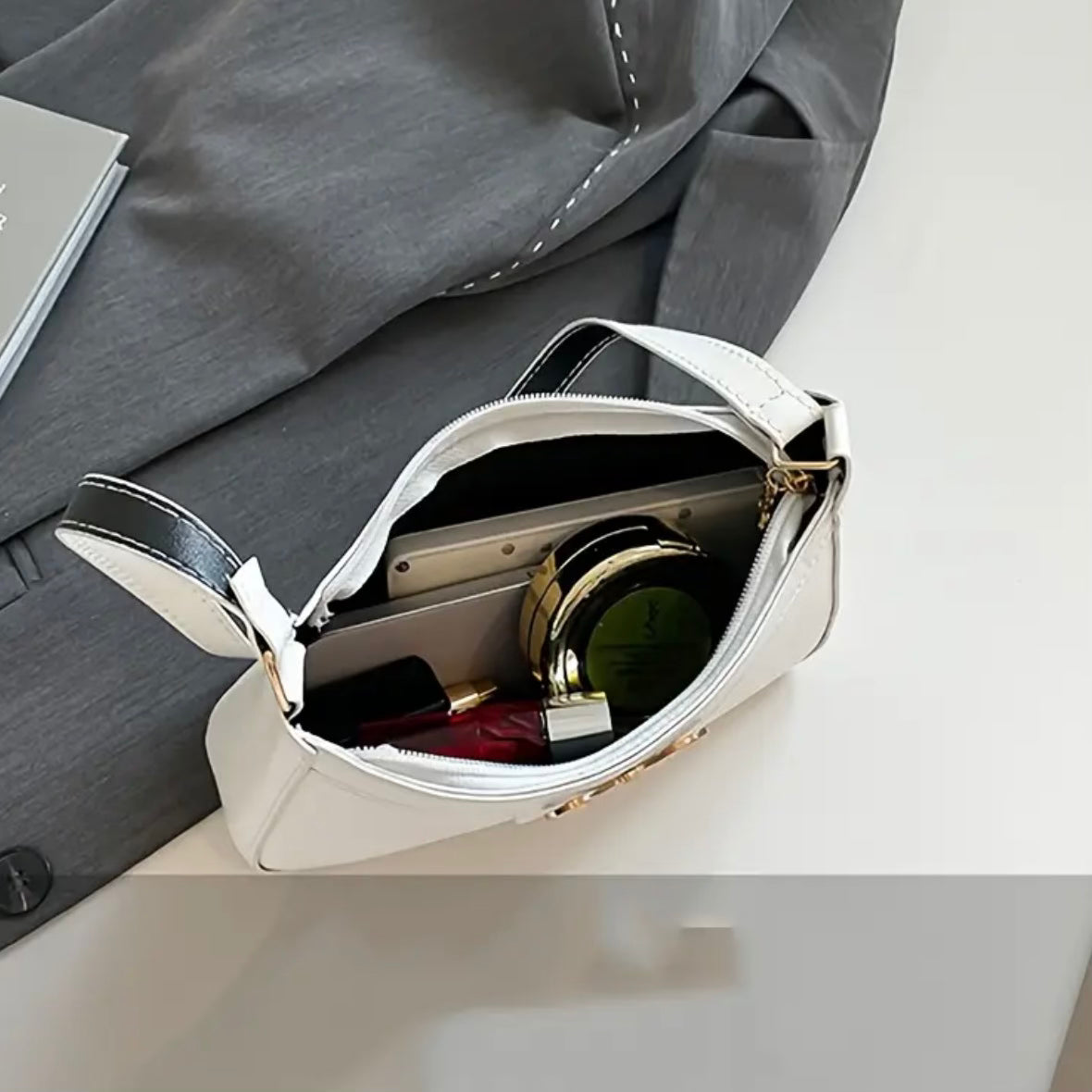 Sabine Blanc Bow Bag.