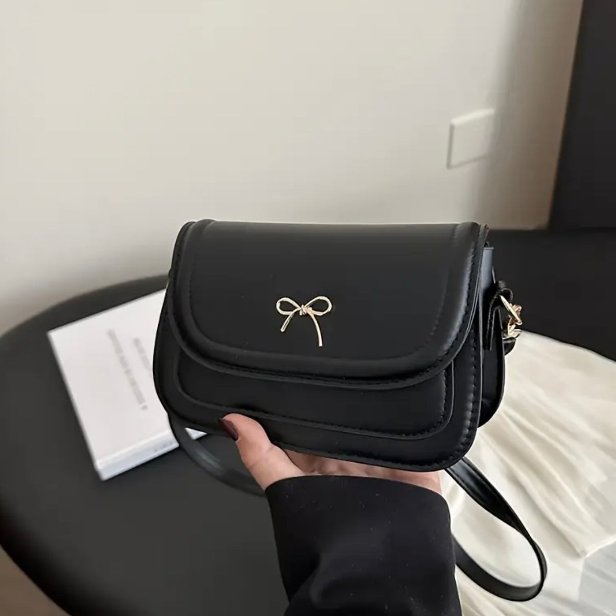 Celeste Noir Crossbody Bag.