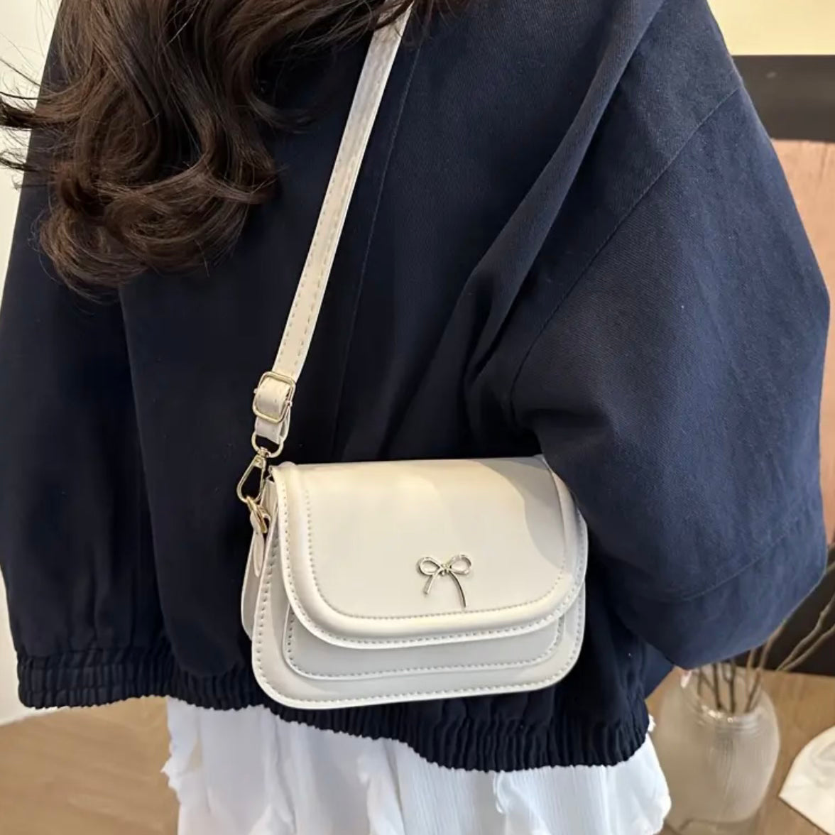 Celeste Blanc Crossbody Bag.