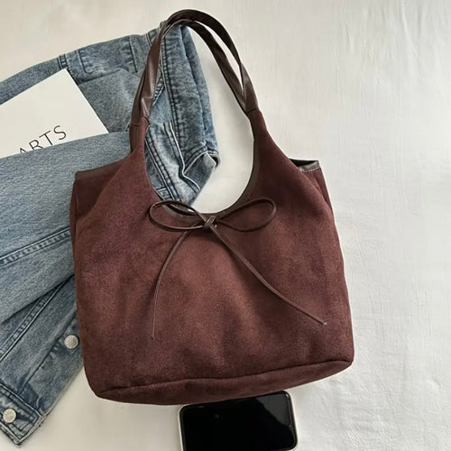 Amara Espresso Bow Bag