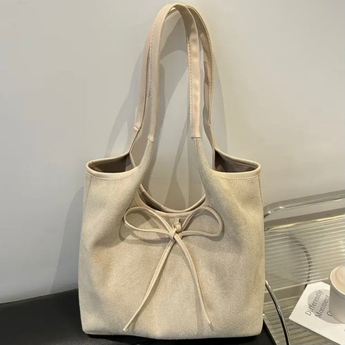 Amara Latte Bow Bag