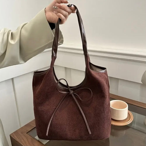Amara Espresso Bow Bag