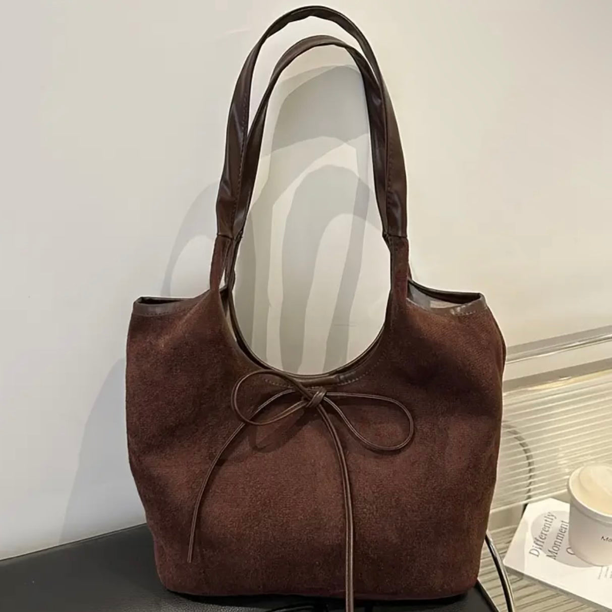 Amara Espresso Bow Bag